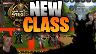 Adventure Quest Worlds Infinity New Class AQW News [upl. by Amapuna]