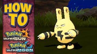 HOW TO GET Elekid in Pokemon Ultra Sun and Moon [upl. by Manbahs]