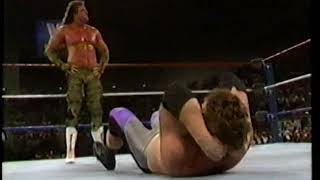 Brutus Beefcake vs Jobber WWF 1990 [upl. by Aiset]