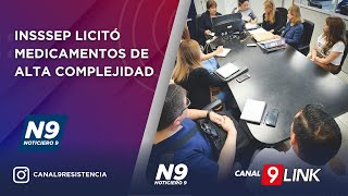 INSSSEP LICITÓ MEDICAMENTOS DE ALTA COMPLEJIDAD  NOTICIERO 9 [upl. by Hannahsohs]