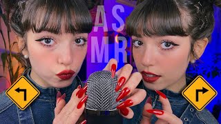 QUAL LADO VOCÊ SENTE MAIS ASMR SUPER BINAURAL👂 [upl. by Mayram]