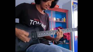 Rato ra Chandra Surya short guitar and solo cover [upl. by Dumond]