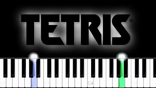 Tetris Theme Song  BOTH HANDS Piano Tutorial [upl. by Baldridge]