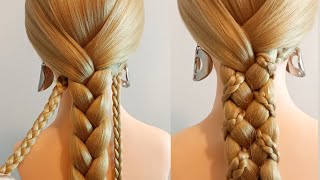 Simple Hairstyle for Everyday  Easy Ponytail Hairstyles for girls  Bride Hairstyle for Outgoing [upl. by Kerrill316]