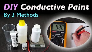 DIY Conductive Paint By three methods [upl. by Fox]