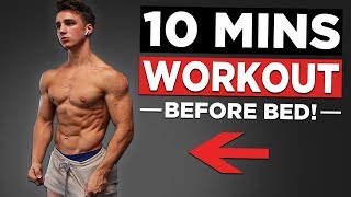 10 MIN BODYWEIGHT WORKOUT NO EQUIPMENT HOME WORKOUT [upl. by Atolrac]