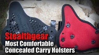 Most Comfortable Concealed Carry IWB Holster  Stealthgear [upl. by Fonville]