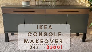 PAINTING IKEA FURNITURE  Wood Like Finish [upl. by Alejandra]