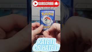 Pokemon Rate it or Hate it Ep 2724 shorts pokemon youtubeshorts rateitorhateit pokemontcg [upl. by Dietsche]