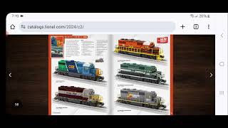 My first look and reaction to the Lionel 2024 Volume 2 catalog [upl. by Porter]