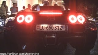 Bugatti Veyron w Aftermarket Sports Exhaust [upl. by Venu]