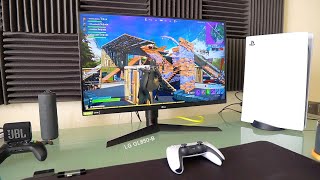 Ps5 Performance on LG 27GL850 Gaming Monitor 4K 1080p 120hz 60hz [upl. by Orna]