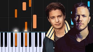 Kygo x Imagine Dragons  quotBorn To Be Yoursquot Piano Tutorial  Chords  How To Play  Cover [upl. by Fuchs]