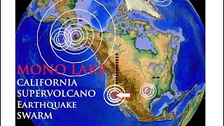 9252014  California SUPERVOLCANO Earthquake Swarm  Mono Lake  Mammoth Mountain [upl. by Yllier68]