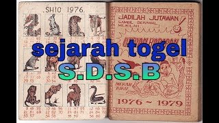 APA ITU TOGEL SDSB  sejarah tombok porkas berhadiah JUDI totoan gelap [upl. by Maridel]