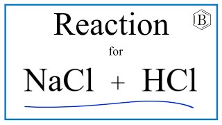 NaCl  HCl Reaction [upl. by Drucilla160]