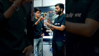 Electrochemistry in fun  Experiment in fun way Shorts Ytshorts shortsfeed pkumar [upl. by Laubin239]