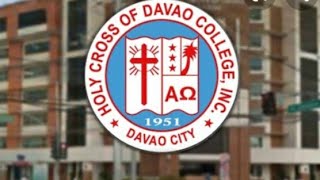 HOLY CROSS OF DAVAO COLLEGE HYMNEX FIDE AD VERITATEM [upl. by Hadden]