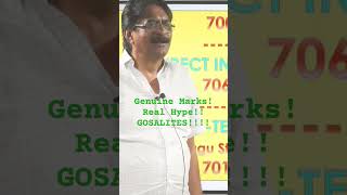 Real Marks Genuine Hype  Remarkable Results of NEET2024  SriGosalites  No Comparison [upl. by Sunil]