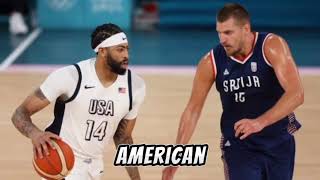 Thrilling Showdown USA vs Serbia 2024 Olympic Basketball Final  Full Match Analysis [upl. by Stephen]