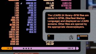 Star Trek LCARS 24 freeware HD [upl. by Oigimer]