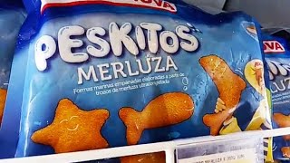 Pescanova langostinos y merluza Peskitos [upl. by Hnid]