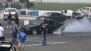 Waterfest 19  LS Swap E39 BMW Does Nice Burnout Then Blows Engine [upl. by Schramke]