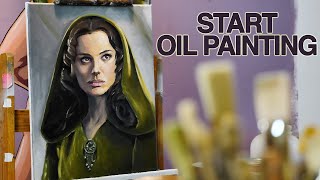 Oil Painting for Beginners  How to ACTUALLY Improve [upl. by Dinnie]