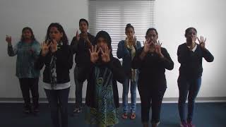 Hymne National de Maurice  2017 Mauritius Signes in Mauritian Sign Language MSL [upl. by Benoit369]