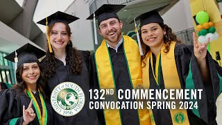 USF Spring 2024 Commencement Ceremony  Thursday 6PM [upl. by Thorbert]