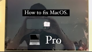 How to reinstall MacOS with errors on MacBook Pro macbook howto macos [upl. by Brooks]