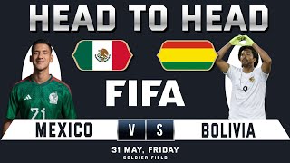 MEXICO vs BOLIVIA  FIFA  INTERNATIOAL FRIENDLIES  Prediction amp Head to Head Stats MEX vs BOL [upl. by Ventre]