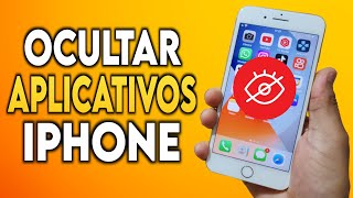 Como OCULTAR APLICATIVOS no IPHONE 2024 [upl. by Anevad]