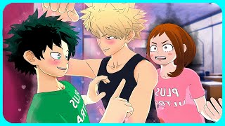 Deku CHEATS on Ochako VRChat VR [upl. by Cirdek557]