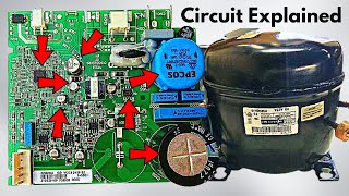 Embraco Refrigerator Compressor Inverter Board Circuit Explained [upl. by Nason]