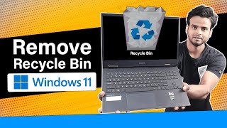 How to Remove Recycle Bin from Desktop Windows 11  Hide Recycle Bin TrickyDaya [upl. by Ericka583]