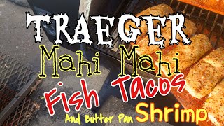 How To Make Traeger mahimahi fish tacos [upl. by Carnes]