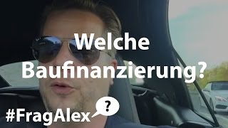 Welche Baufinanzierung Annuitätendarlehen vs Festdarlehen  FragAlex [upl. by Prissie]