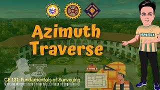 Azimuth Traverse  Traversing and Traverse Computations  Fundamentals of Surveying [upl. by Etterraj]