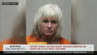 NorCal elementary teacher arrested after allegedly driving to school teaching class drunk [upl. by Towill]