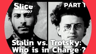 Stalin vs Trotsky The Showdown for USSR Control After Lenin’s Death  PART 1 SLICE WHO [upl. by Ahtnams223]