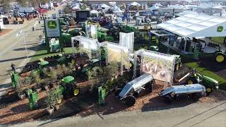 World Ag Expo 2023 John Deere Booth [upl. by Audette413]