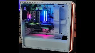 White Custom Gaming PC [upl. by Duston]