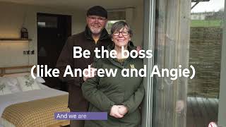 Be the boss like Angie and Andrew Coowners of Daisy Bank Camp [upl. by Redmond]