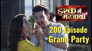 UNCUT Ishq Mein Marjawan Serial 200 Episode Grand Party  Arjun Bijlani  Alisha Panwar [upl. by Geerts]