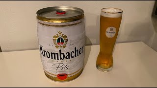 Krombacher Beer Keg 5L [upl. by Groscr]