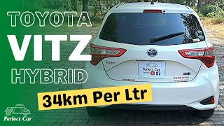 Toyota Vitz Hybrid Review  Toyota Vitz Price Specs and Features  Vitz 2017  2021  Perfect Car [upl. by Blunk128]