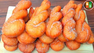 Korean Style Twisted Donettes Recipe in Tamil  Homemade Donettes  UmmU Samayal [upl. by Mel]