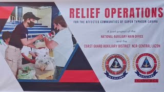 PCGPCGA CGADNCR CL Relief Operations for the affected communities of Super Typhoon Carina [upl. by Remy]