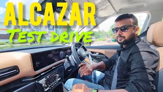 ALCAZAR DRIVING EXPERIENCE  PETROL AUTOMATIC 7 SPEED DCT [upl. by Austin]